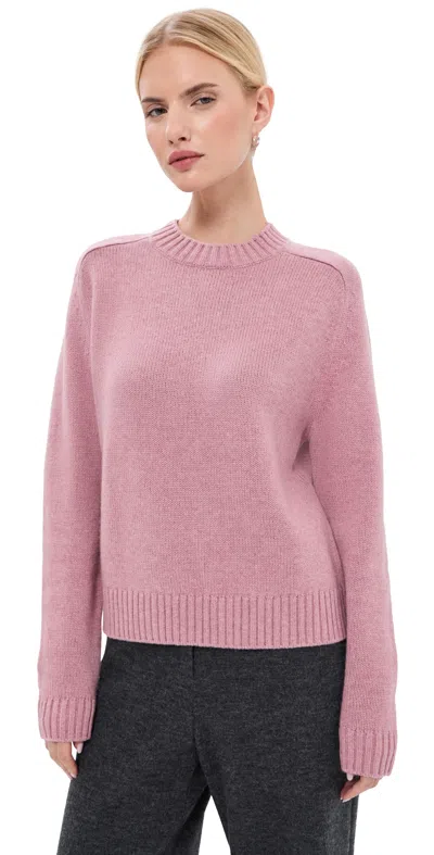 Twp New Jill Cashmere Crewneck Plum