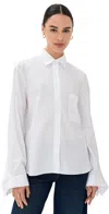 TWP NEW MORNING AFTER SHIRT WHITE