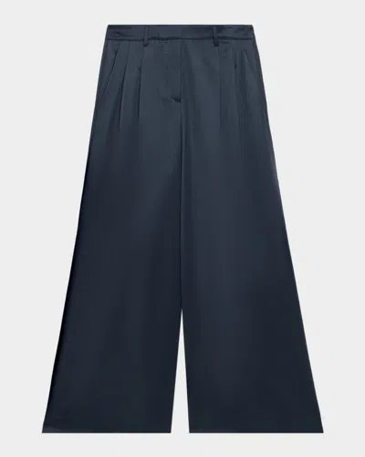 Twp Next Didi Wide-leg Trousers In Blue