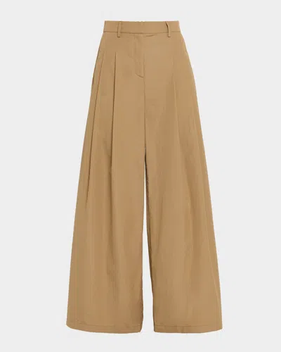 Twp Next Didi Wide-leg Trousers In Green