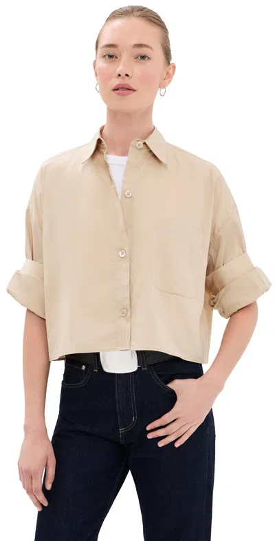 Twp Next Ex Button Down Shirt Sandstone
