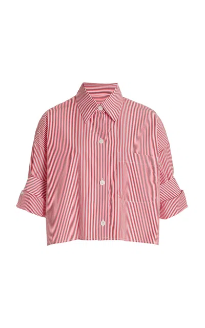 Twp Next Ex Cotton Shirt In Red