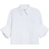 Twp Next Ex Rolled Cuff Shirt In White