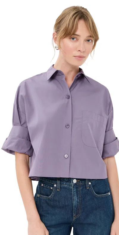 Twp Next Ex Shirt Black Plum In Purple