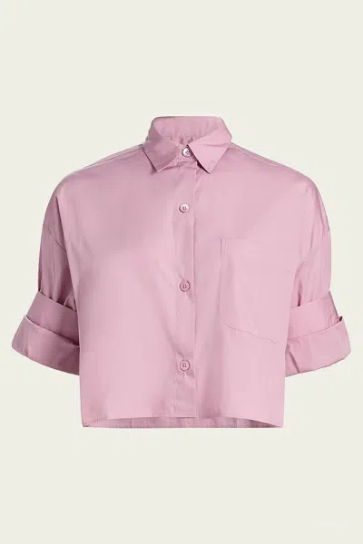 Twp Next Ex Shirt In Lilas In Pink