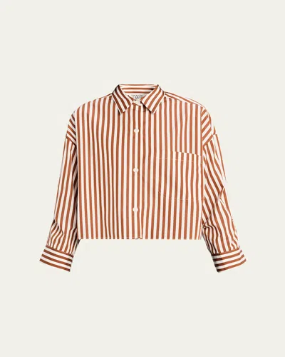 Twp Next Ex Striped Button-front Shirt