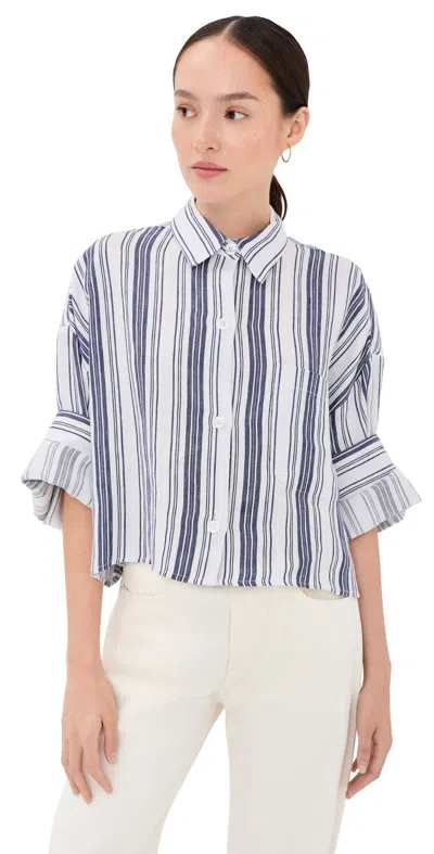 Twp Next Ex Top Ivory / Navy In Blue