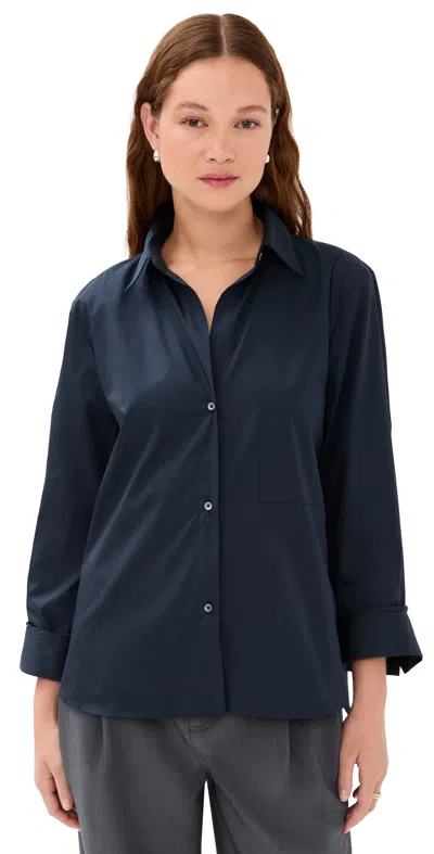 Twp Next Morning Button Down Midnight In Blue