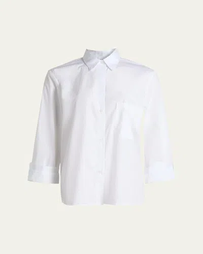 Twp Next Morning Button-front Shirt In Multi