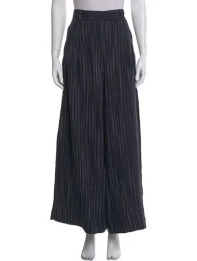 Pre-owned Twp Nylon Wide Leg Pants In Blue