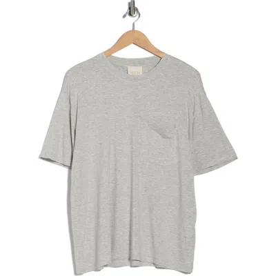Twp Oversize Pocket T-shirt In Gray