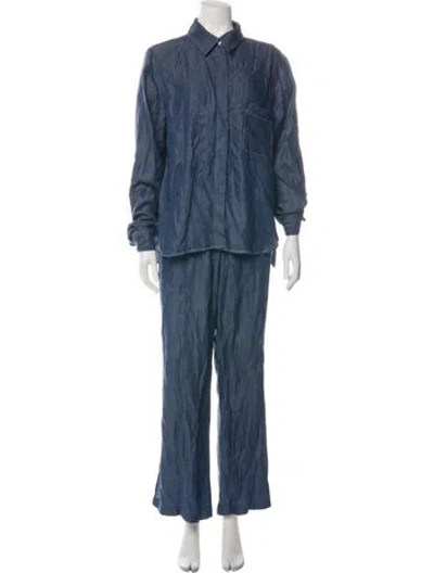 Pre-owned Twp Pant Set In Blue
