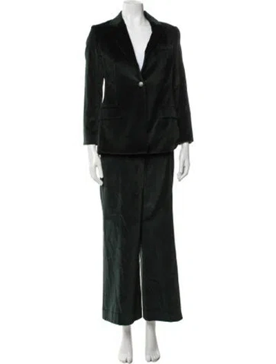 Pre-owned Twp Pantsuit In Black/green