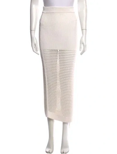 Pre-owned Twp Patterned Long Skirt W/ Tags In Neutrals