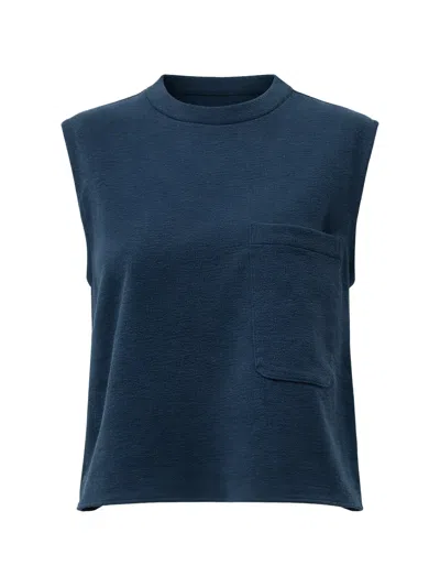 Twp 포켓 탑 In Blue