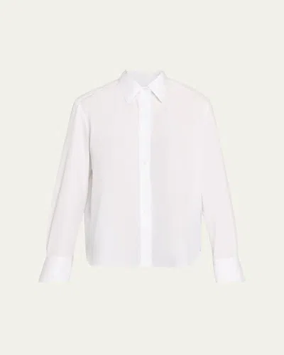 TWP POSSETTI SUPERFINE COTTON BUTTON-FRONT SHIRT
