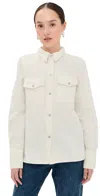Twp Ranchers Daughter Button Down White In Neutral