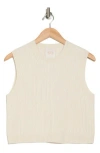 Twp Ribbed Cashmere Sweater Vest In Ivory