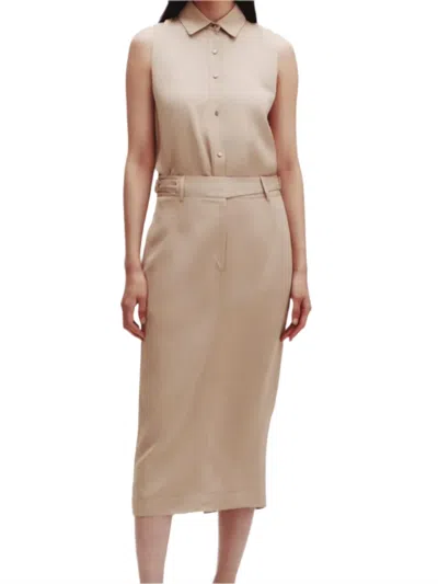 Twp Sarah Dress In Travertine
