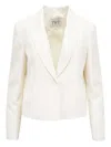Twp Sawyer Peak-lapel Blazer In White