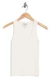 Twp Scoop Neck Knit Tank In Neutral