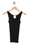 Twp Second Base Wool Tank In Black
