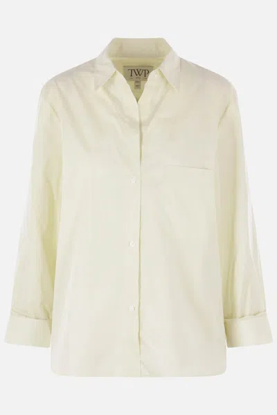 Twp Next Morning Oversized Shirt In Neutral