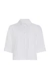 Twp Short Lived Cotton Shirt In White