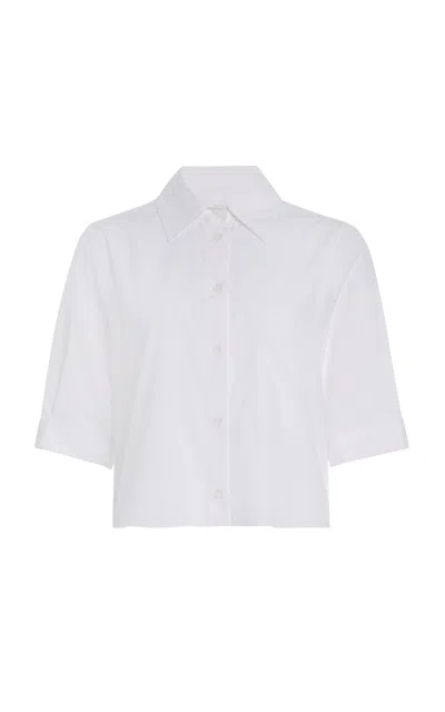 Twp Short Lived Cotton Shirt In White