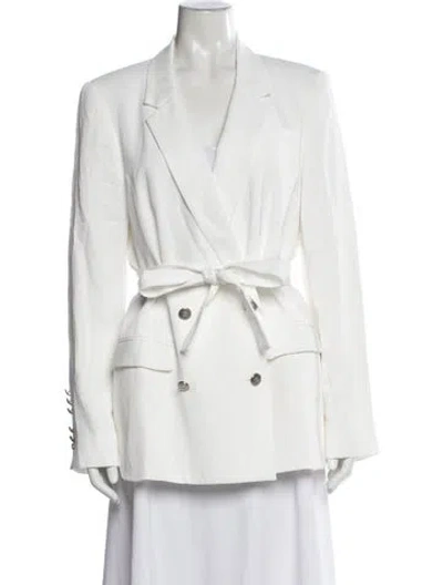 Pre-owned Twp Silk Blazer W/ Tags In Neutral
