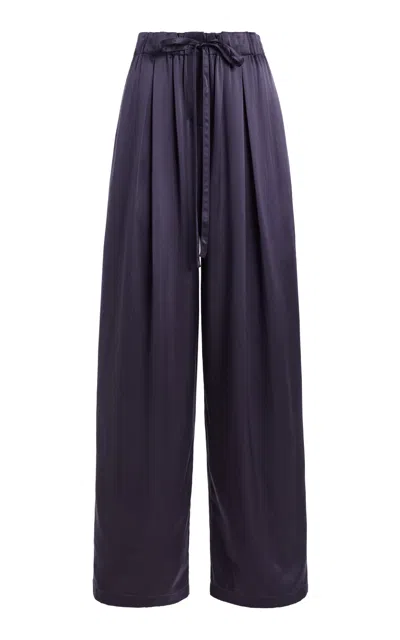 Twp Silk Pj Pants In Purple