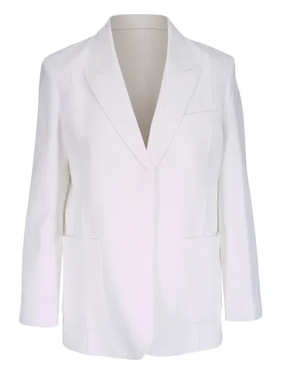 Twp Single-breasted Blazer In White