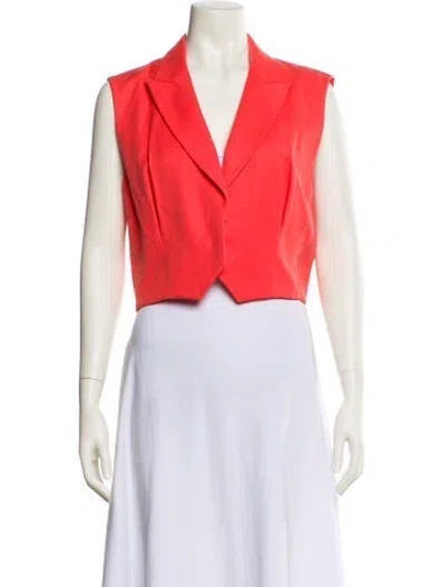 Pre-owned Twp Sleeveless Crop Top In Pink