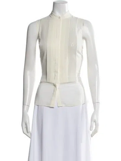Pre-owned Twp Sleeveless Top In Neutrals
