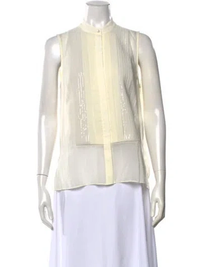 Pre-owned Twp Sleeveless Top In Neutrals