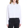 Twp Soon To Be Ex Bib Cotton Button-up Shirt In White