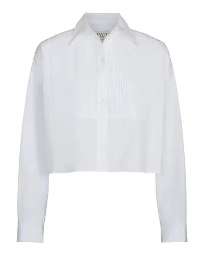 Twp Soon To Be Ex Shirt With Bib In White
