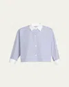 Twp Soon To Be Ex Striped Button-front Shirt In Multi