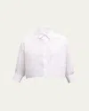 Twp Soon To Be Ex Superfine Cotton Button-front Shirt In White