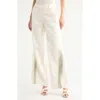 Twp Stay Golden Linen Blend Pants In White