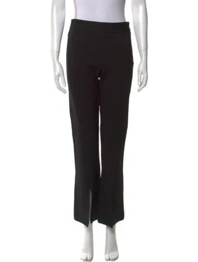 Pre-owned Twp Straight Leg Pants In Black