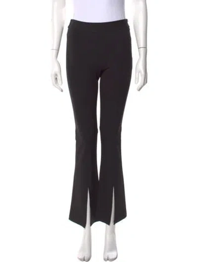 Pre-owned Twp Straight Leg Pants In Black