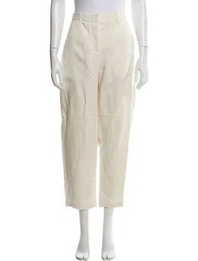 Pre-owned Twp Straight Leg Pants In Neutral