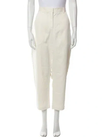 Pre-owned Twp Straight Leg Pants In Neutral