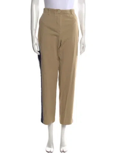 Pre-owned Twp Straight Leg Pants In Neutral