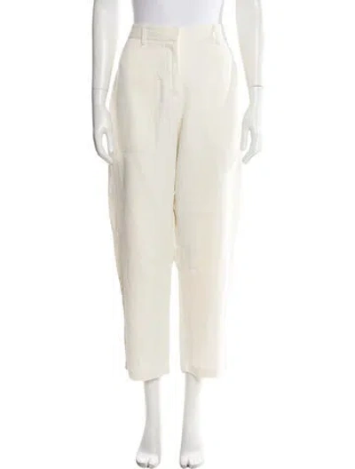 Pre-owned Twp Straight Leg Pants In Neutral