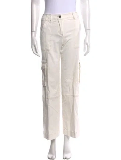 Pre-owned Twp Straight Leg Pants In Neutral