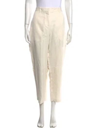 Pre-owned Twp Straight Leg Pants In Neutral