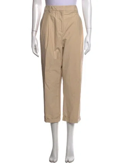 Pre-owned Twp Straight Leg Pants In Neutral