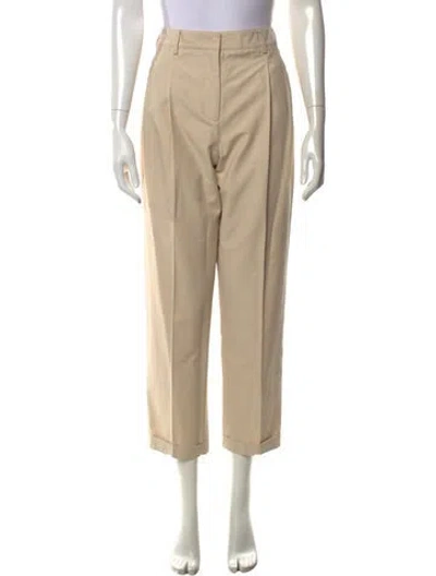 Pre-owned Twp Straight Leg Pants In Neutrals